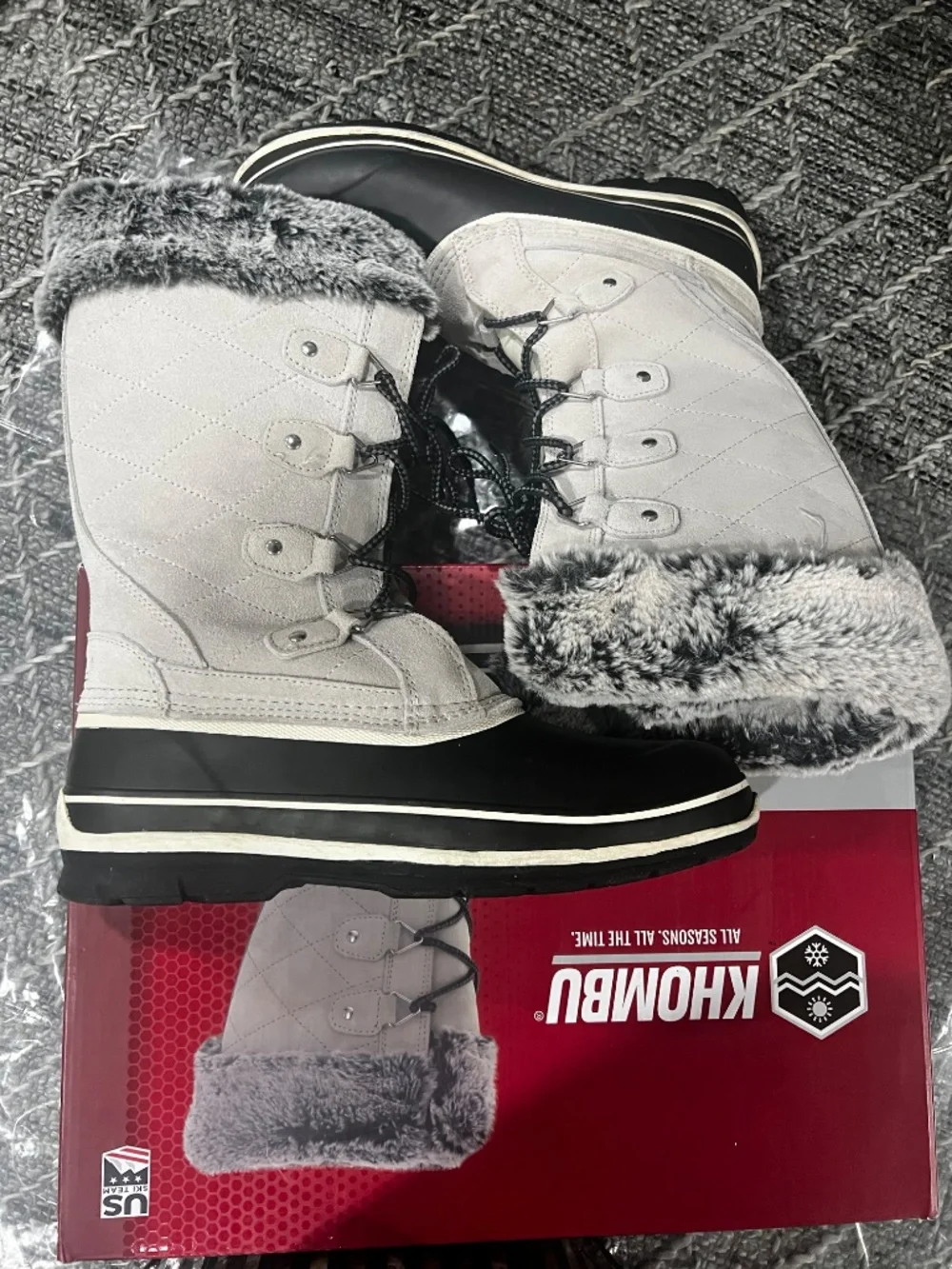 KHOMBU All Weather Tech Boots